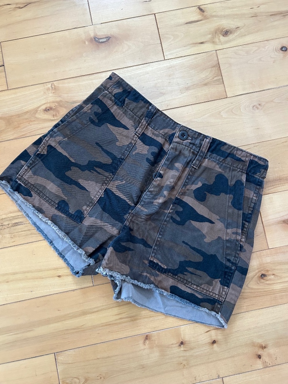 Madewell Camo Shorts